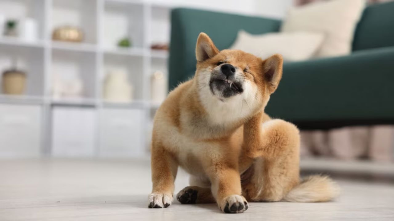 Dog Scratching a Lot
